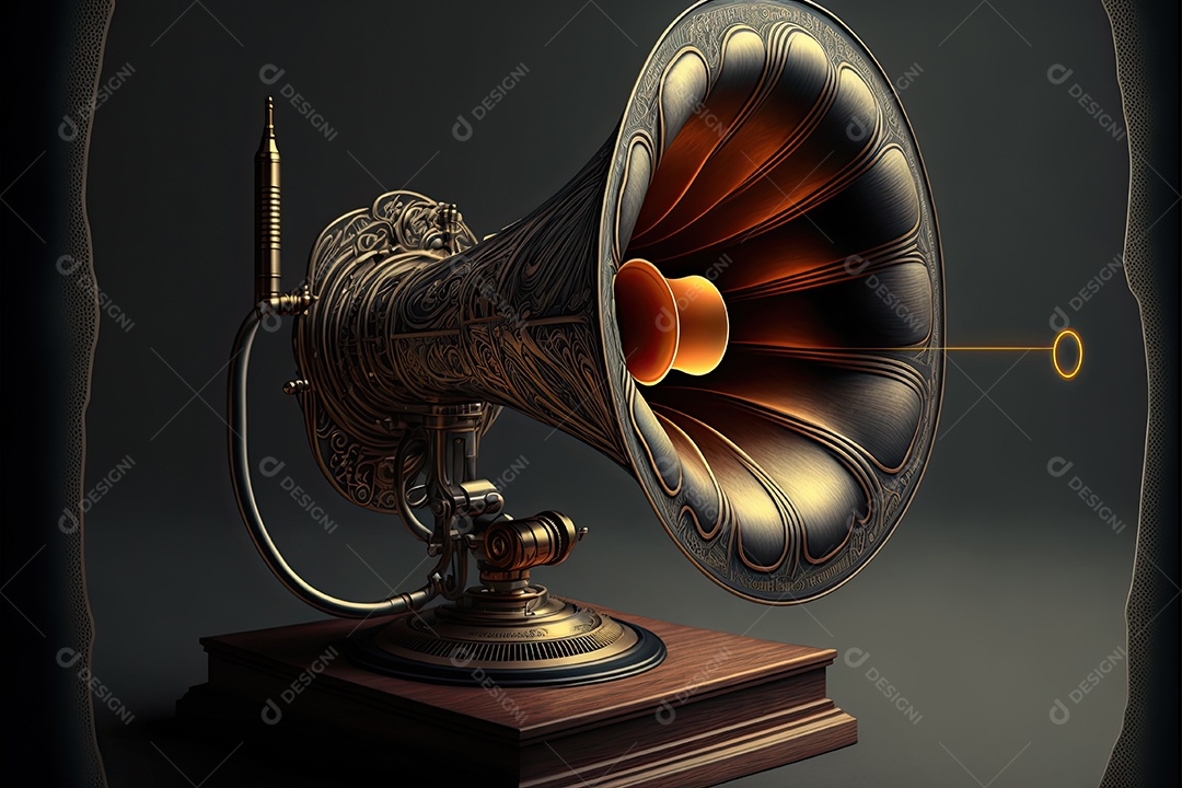 Ilustração sobre música