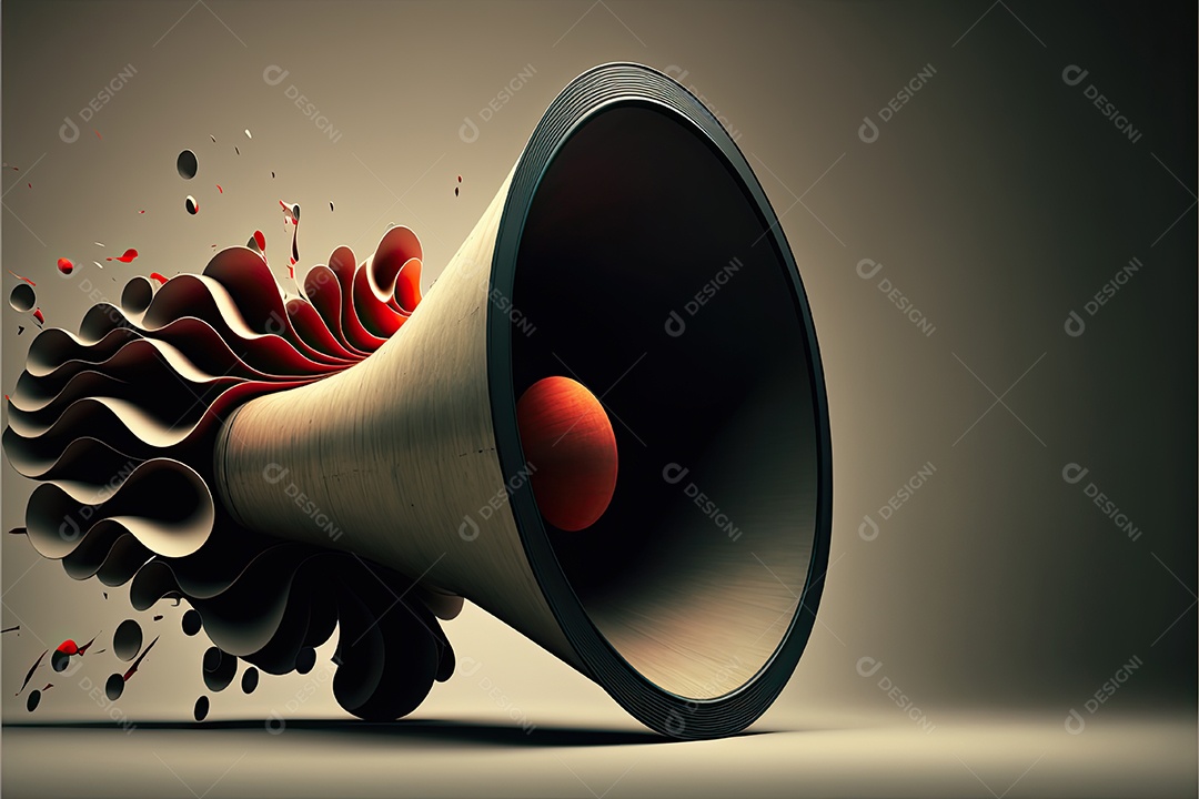 Ilustração sobre música