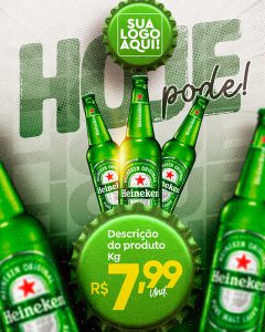 Hoje Pode Venha Conferir Social Media PSD Editável