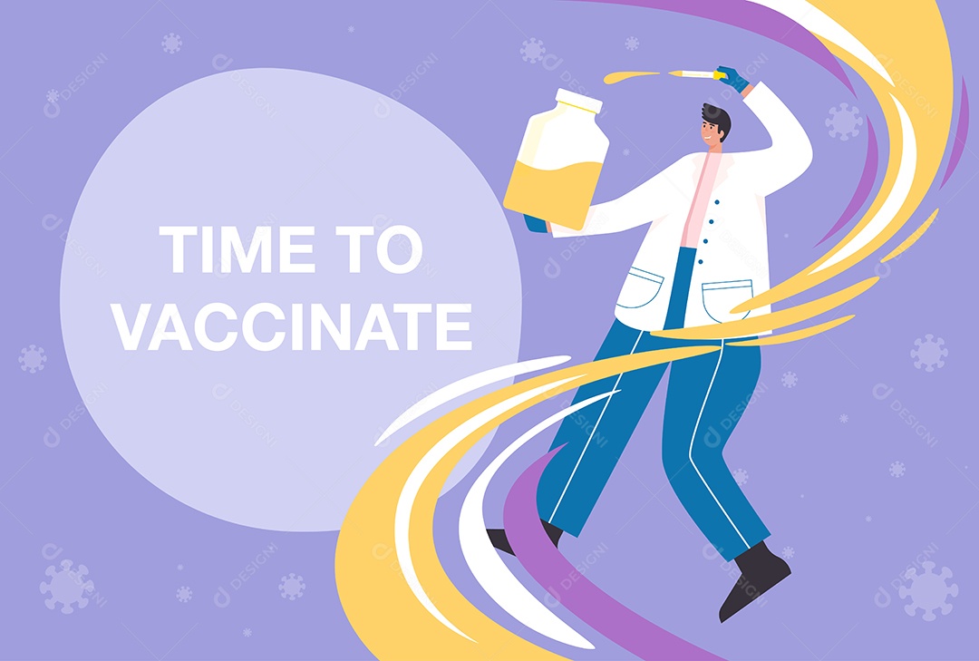 Medicamentos e Vacinas Contra Covid-19 Vetores EPS