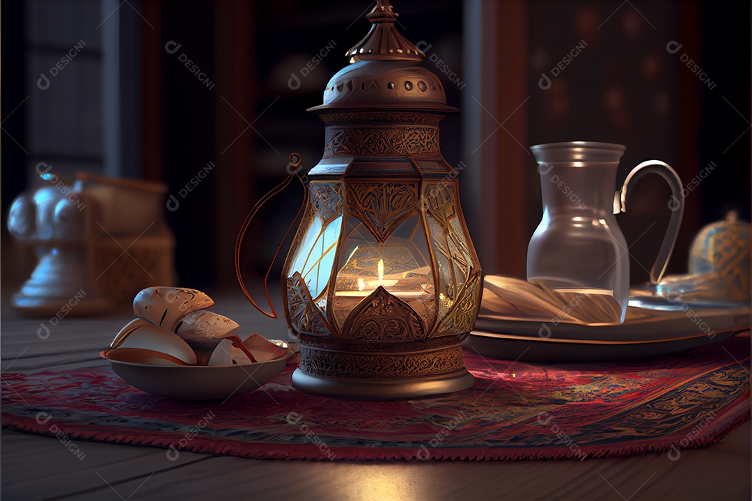 Ramadã O nono mês do calendário islâmico Observado pelos muçulmanos em todo o mundo