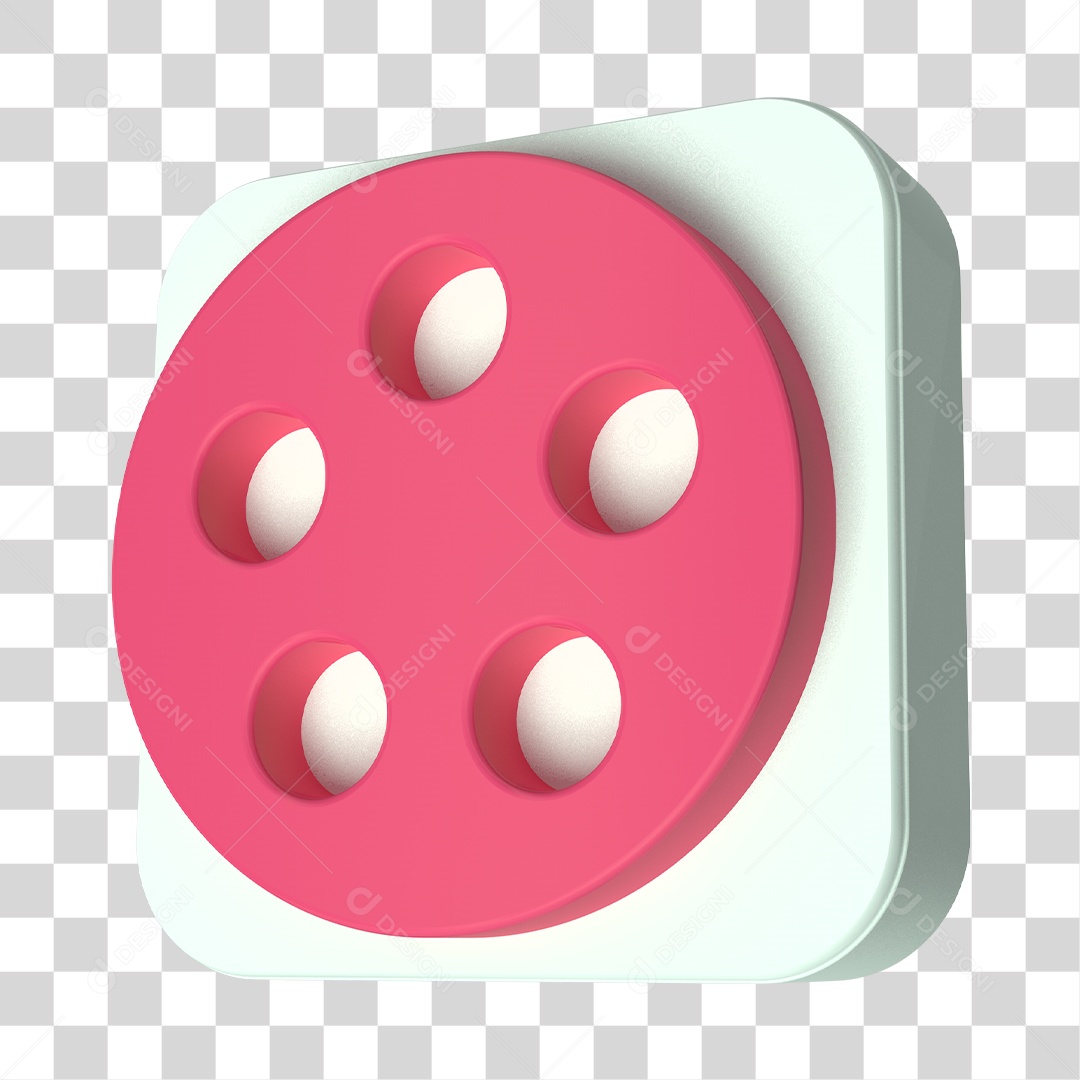 Elemento 3D Para Composição Fitas Vhs de Filme PNG Transparente