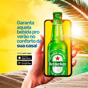 Post Cerveja Heineken Social Media PSD Editável