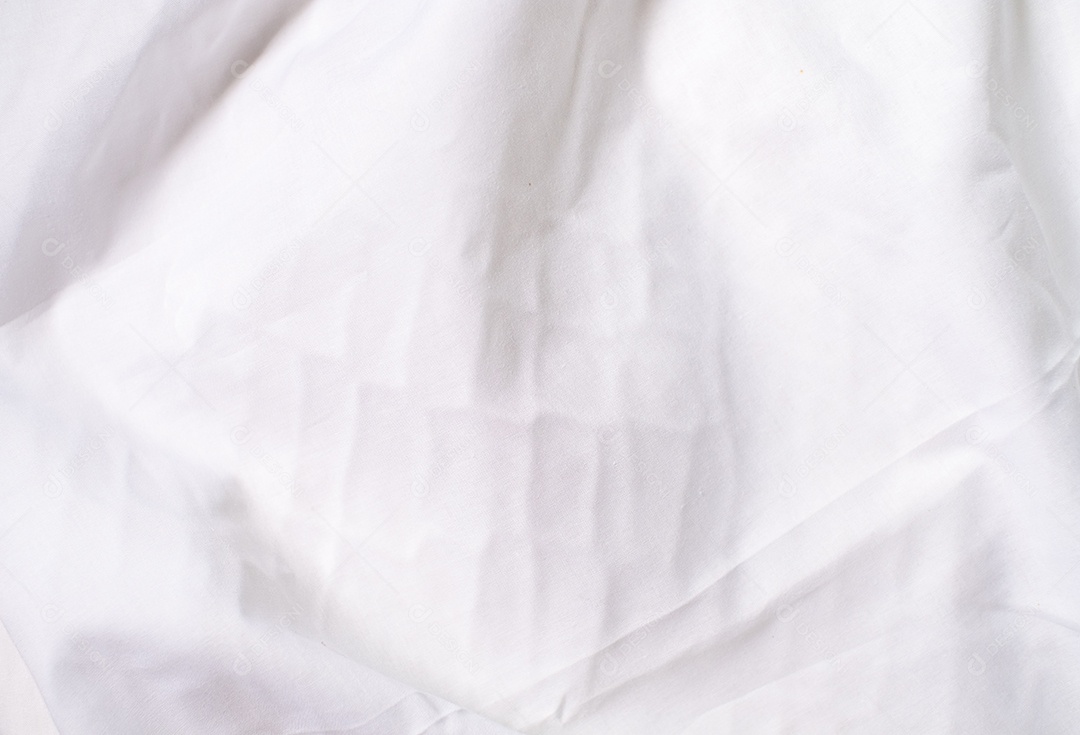 Papel branco limpo, fundo enrugado, abstrato. branco amassado