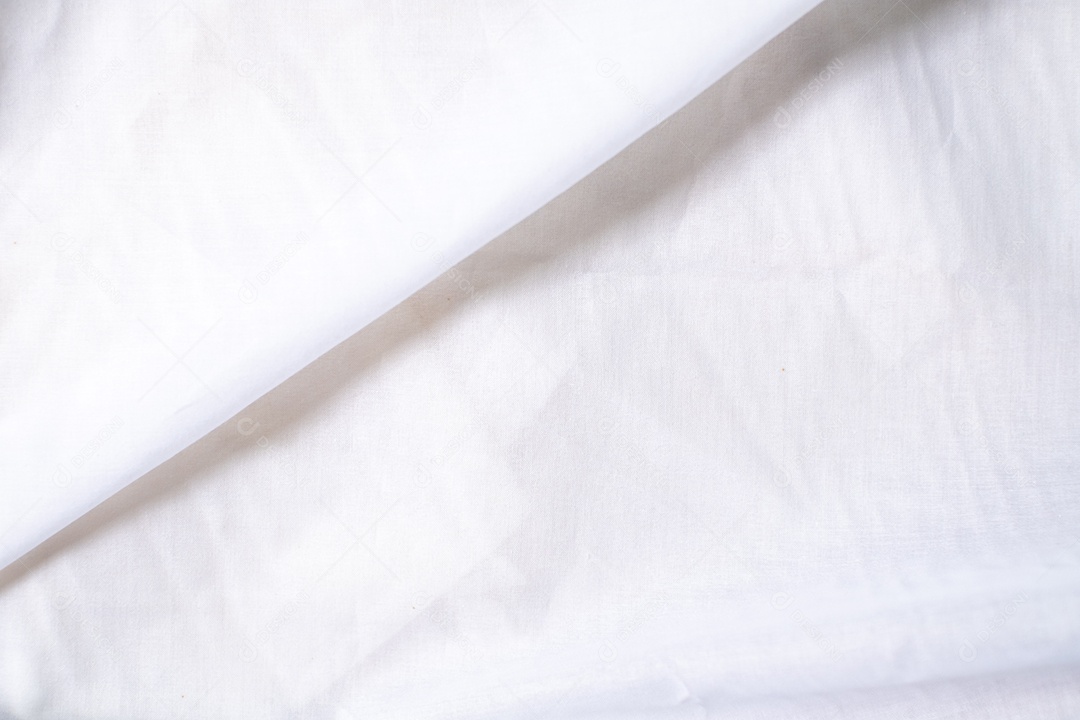 Papel branco limpo, fundo enrugado, abstrato. branco amassado