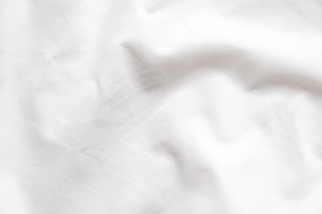 Papel branco limpo, fundo enrugado, abstrato. branco amassado