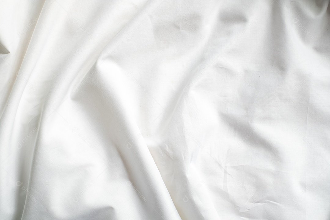 Papel branco limpo, fundo enrugado, abstrato. branco amassado