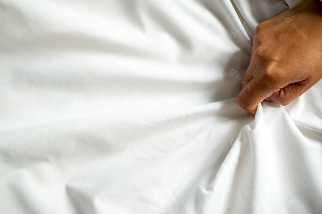 Papel branco limpo, fundo enrugado, abstrato. branco amassado