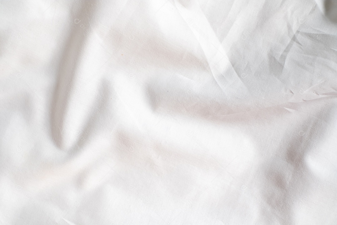 Papel branco limpo, fundo enrugado, abstrato. branco amassado