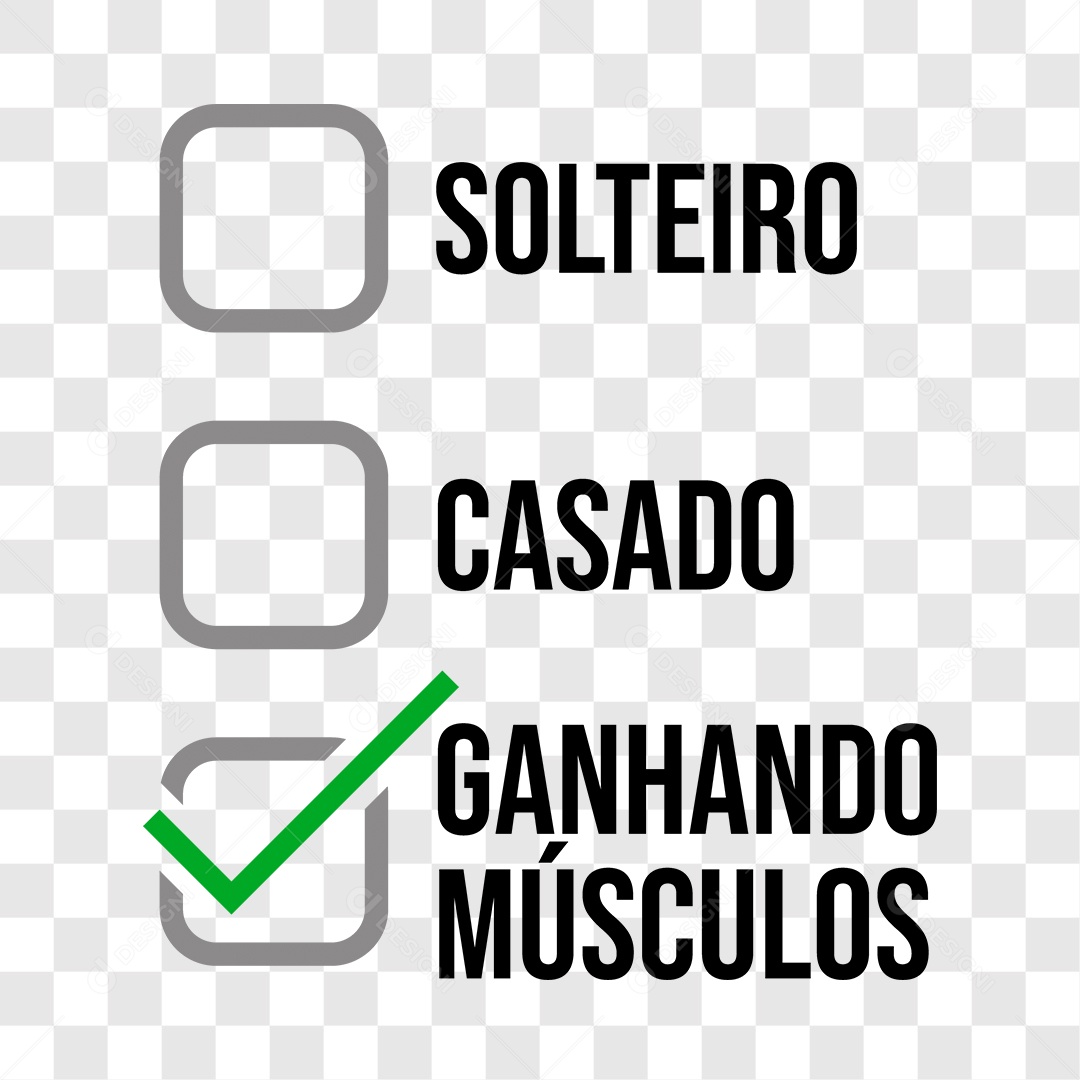 Lettering Academia Ganhando Músculos EPS + PNG