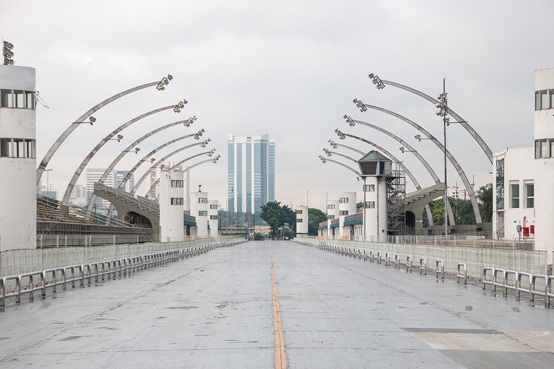 Sambódromo do Anhembi em São Paulo.