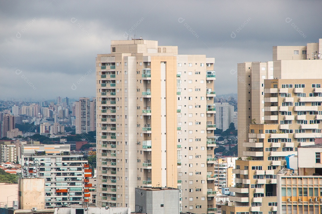 Prédios no centro de São Paulo.