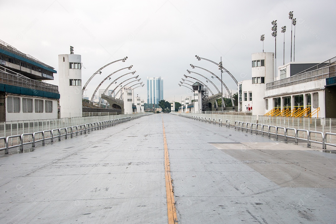 Sambódromo do Anhembi em São Paulo.