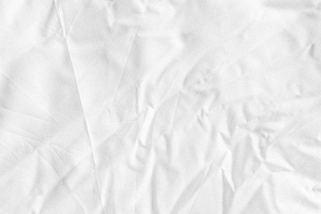 Papel branco limpo, fundo enrugado, abstrato. branco amassado