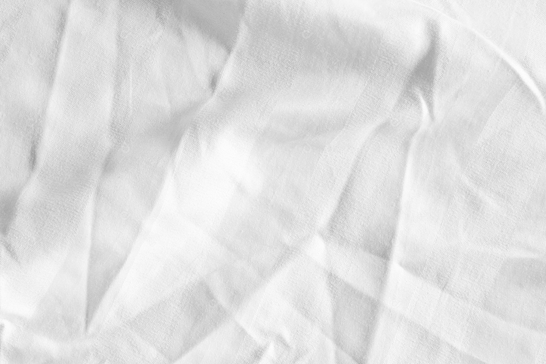 Papel branco limpo, fundo enrugado, abstrato. branco amassado