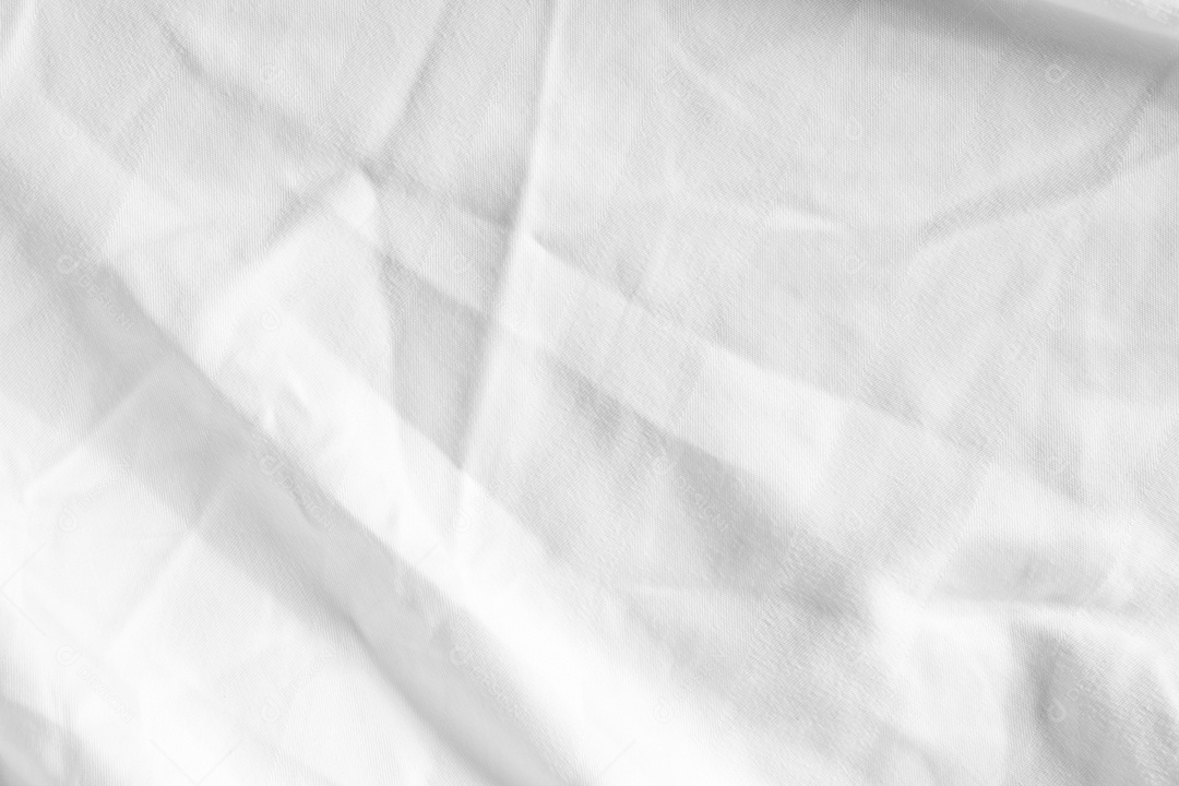 Papel branco limpo, fundo enrugado, abstrato. branco amassado