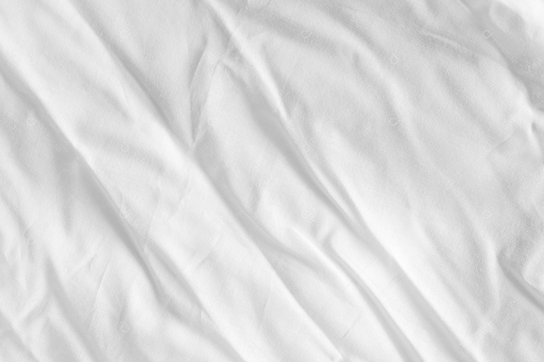 Papel branco limpo, fundo enrugado, abstrato. branco amassado