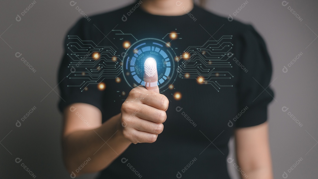 Sistema de autenticação de usuários com identificação biométrica