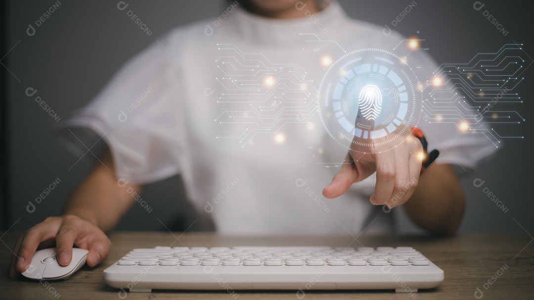 Sistema de autenticação de usuários com identificação biométrica