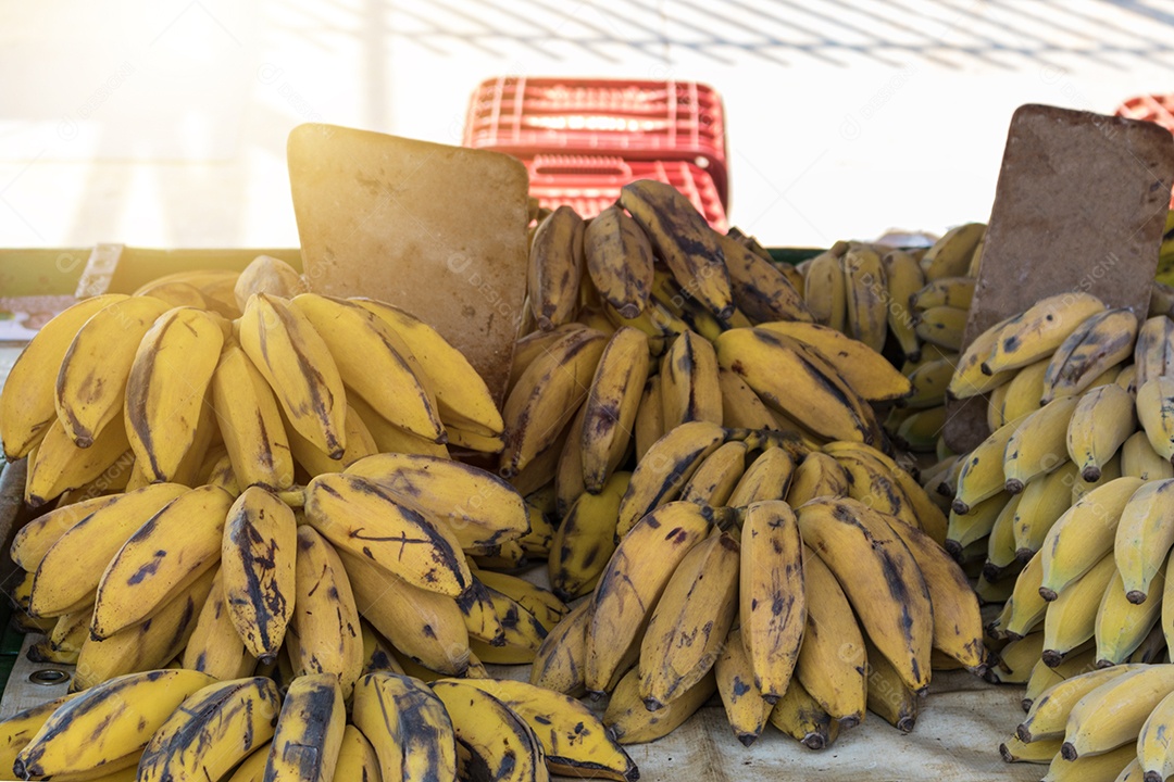 Tradicional Feira Livre Brasileira.