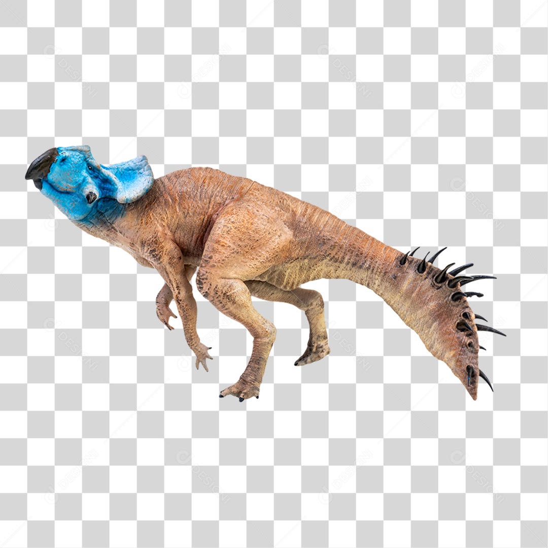Objeto 3D Dinossauro Pré-histórico Para Composição PNG Transparente