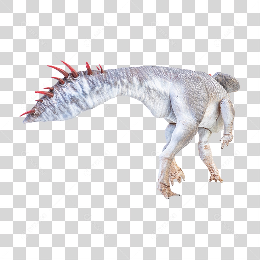 Objeto 3D Dinossauro Pré-histórico Para Composição PNG Transparente