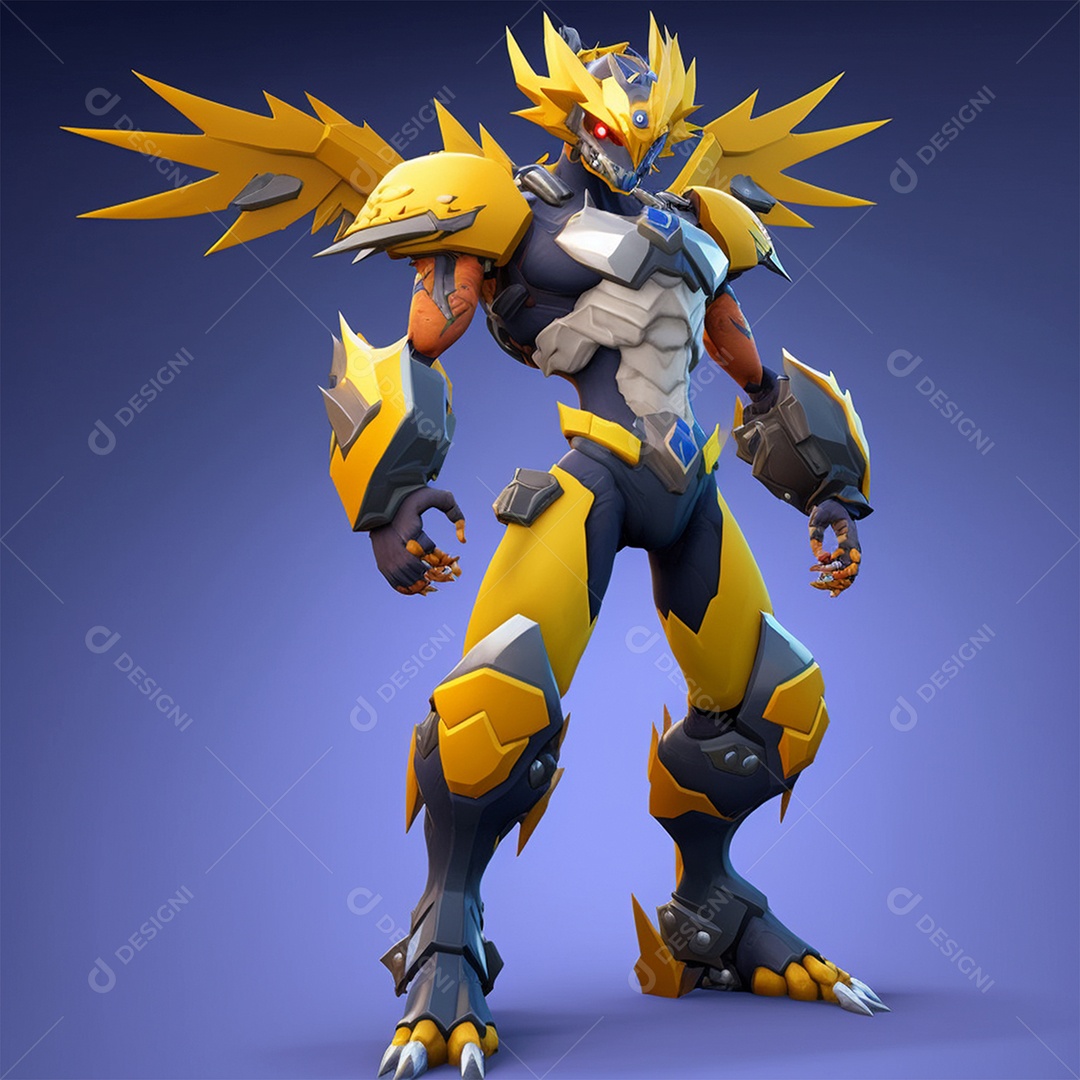 Conceito tecnologia robô tecnológico