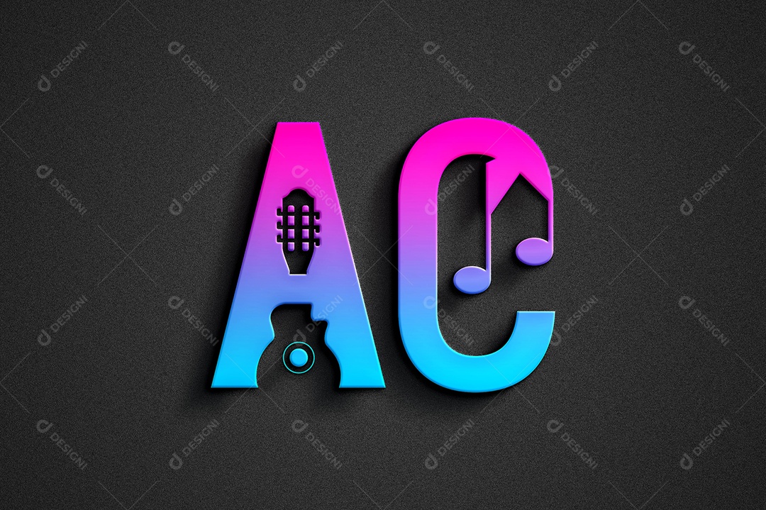 Logotipo Empresarial AI + EPS Editável