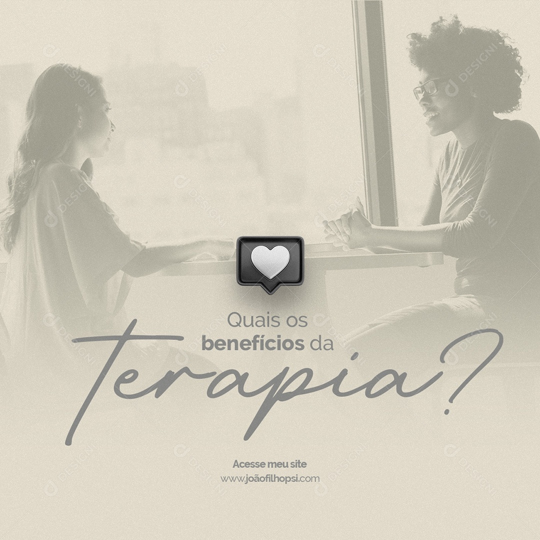 Quais os Benefícios da Terapia Clínica de Psicologia Social Media PSD Editável