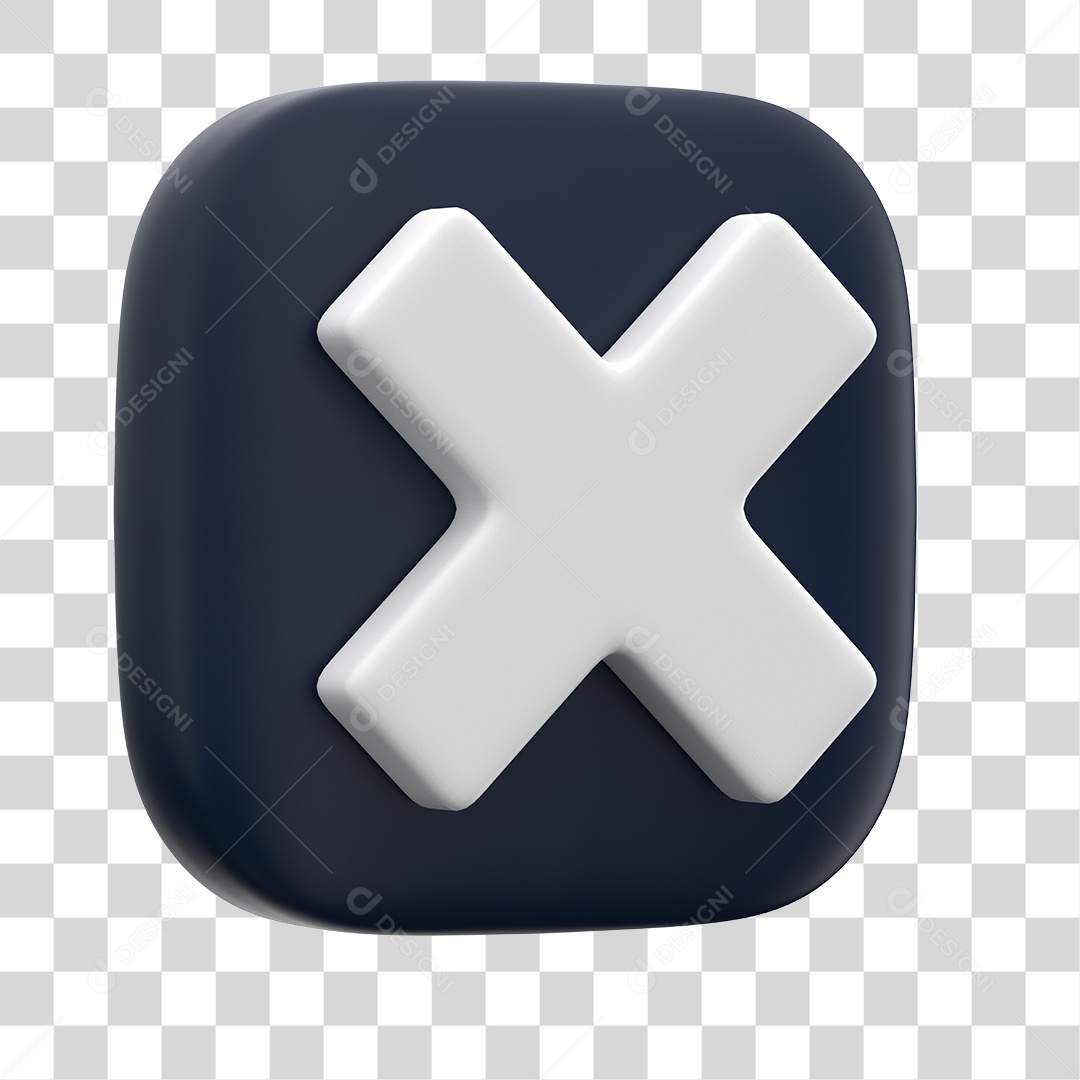 Ícone 3D Para Composição Multiplicação PNG Transparente