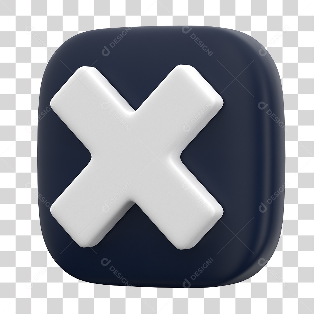 Ícone 3D Para Composição Multiplicação PNG Transparente