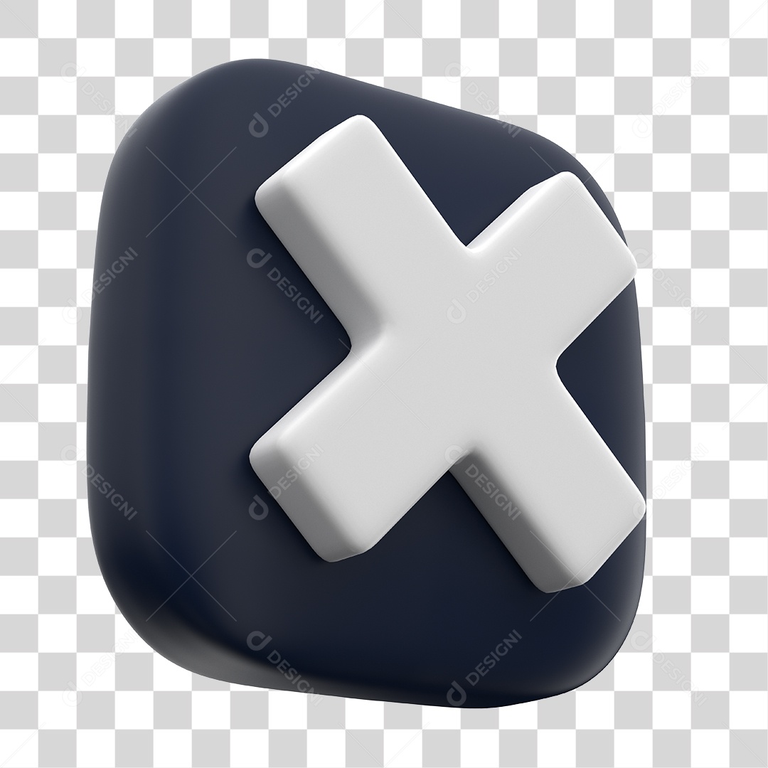 Ícone 3D Para Composição Multiplicação PNG Transparente