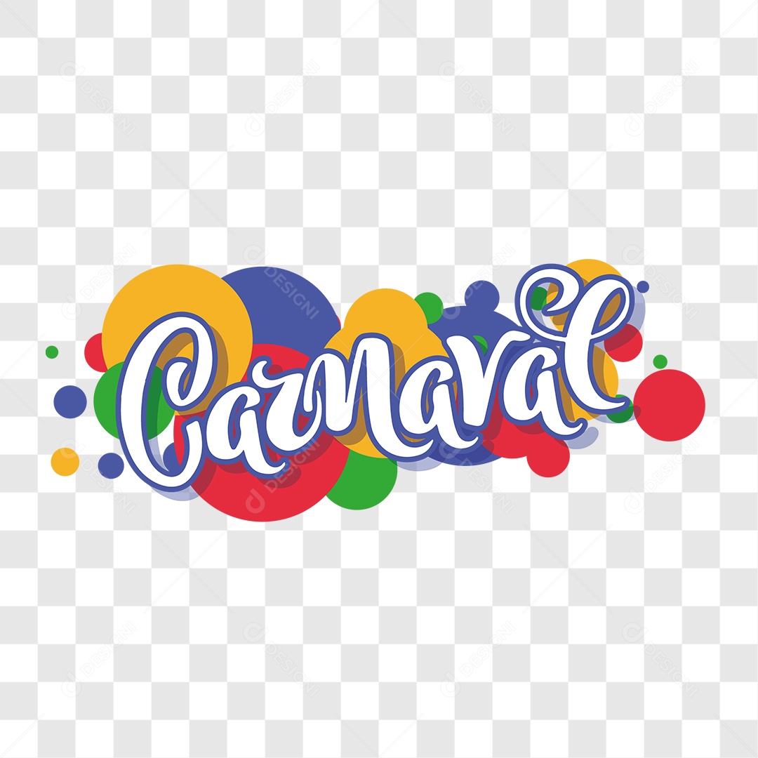 Lettering Carnaval EPS + PNG