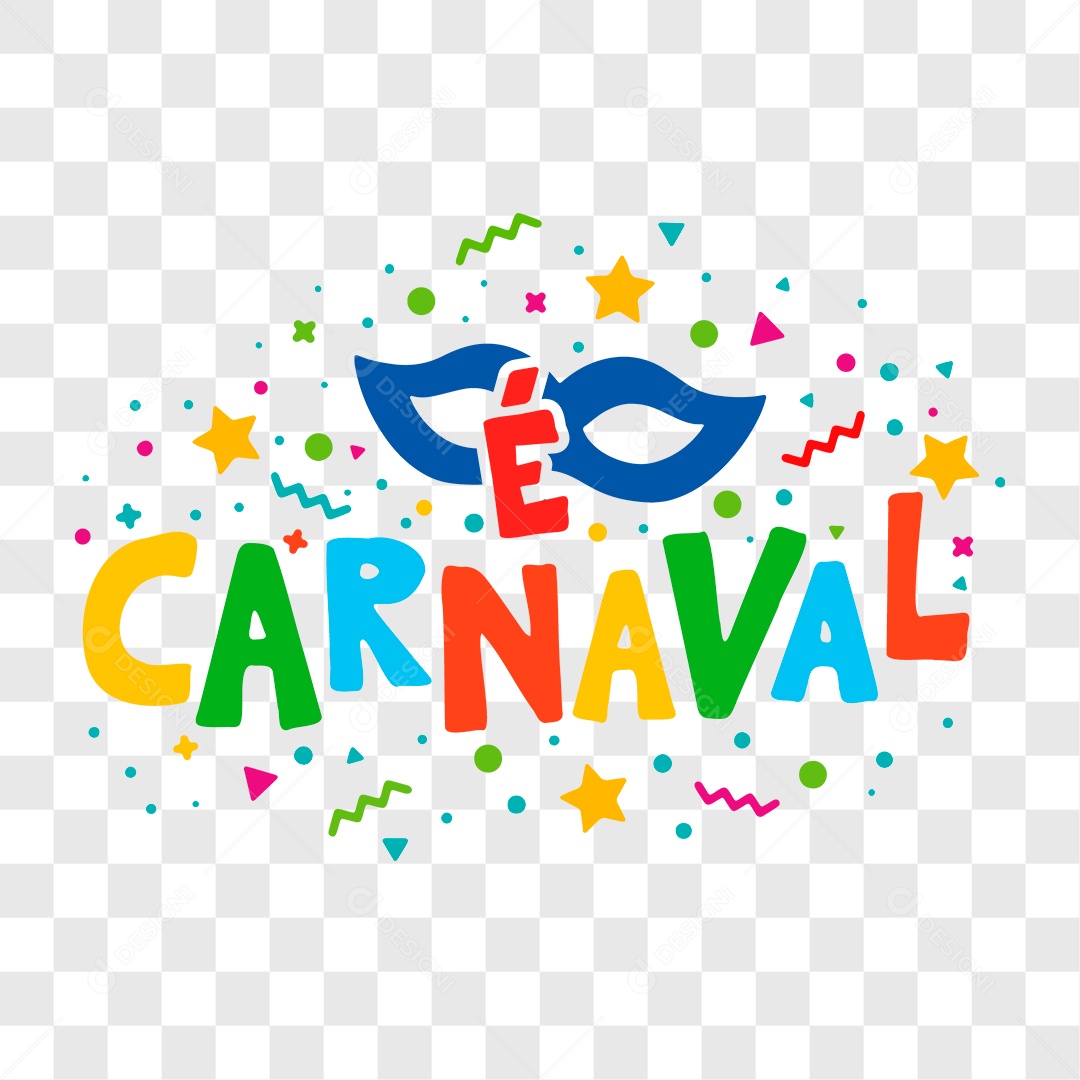 Lettering Carnaval EPS + PNG