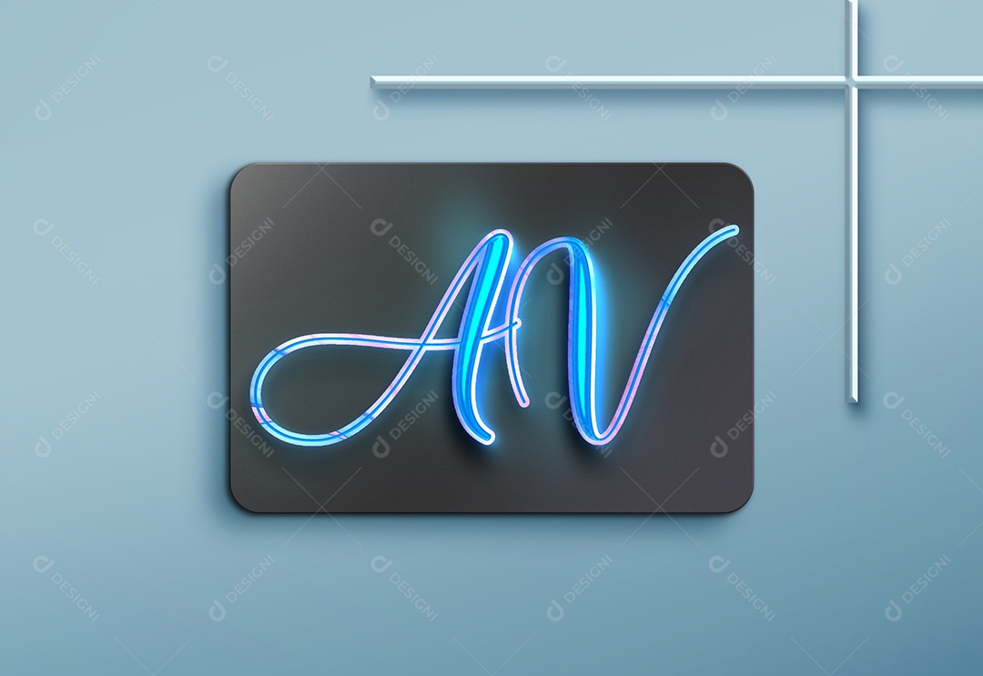 Mockup Logotipo de Empresa PSD Editável