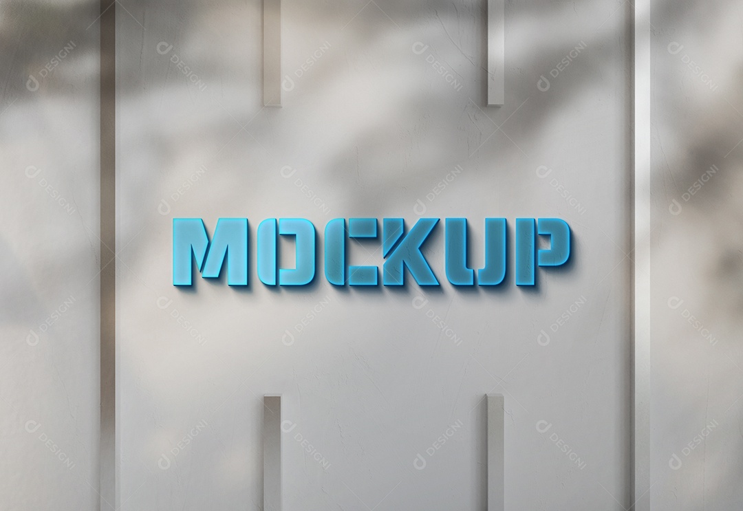 Mockup Logotipo de Empresa PSD Editável