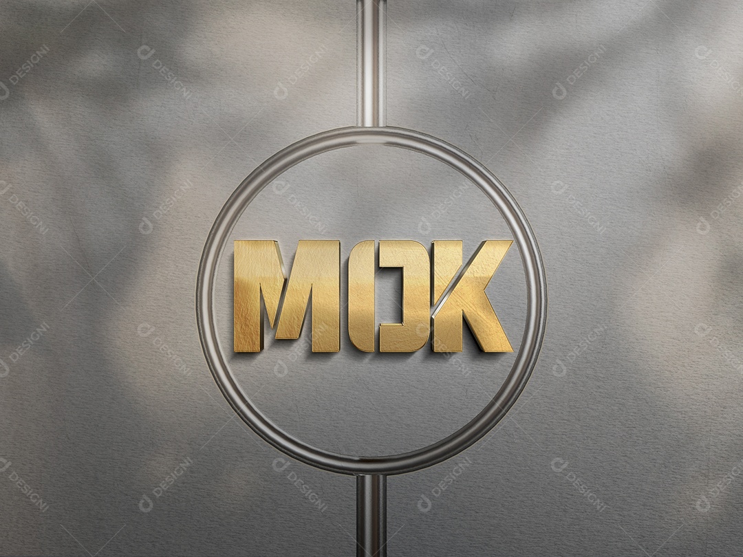 Mockup Logotipo de Empresa PSD Editável