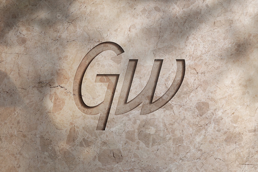 Mockup Logotipo de Empresa PSD Editável