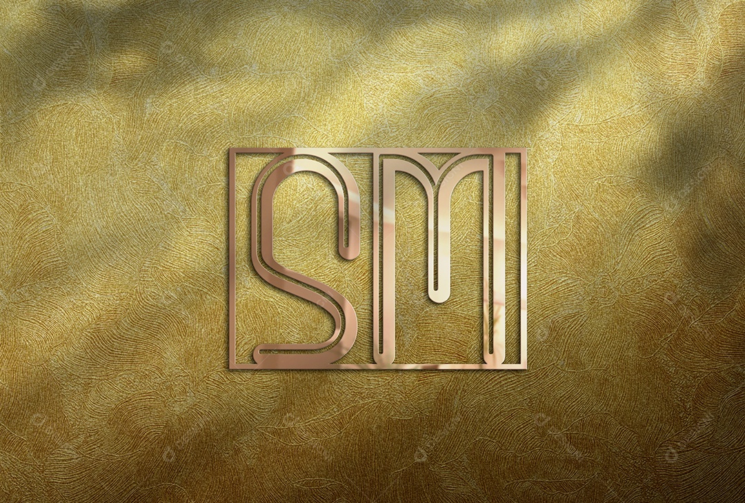 Mockup Logotipo de Empresa PSD Editável