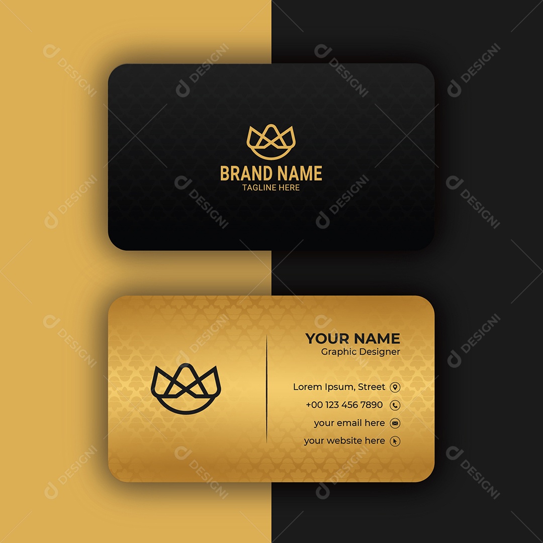 Modelo de Cartão de Visita EPS Editável