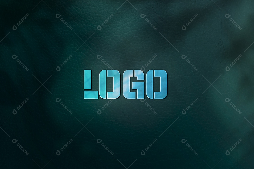 Mockup Logotipo de Empresa PSD Editável