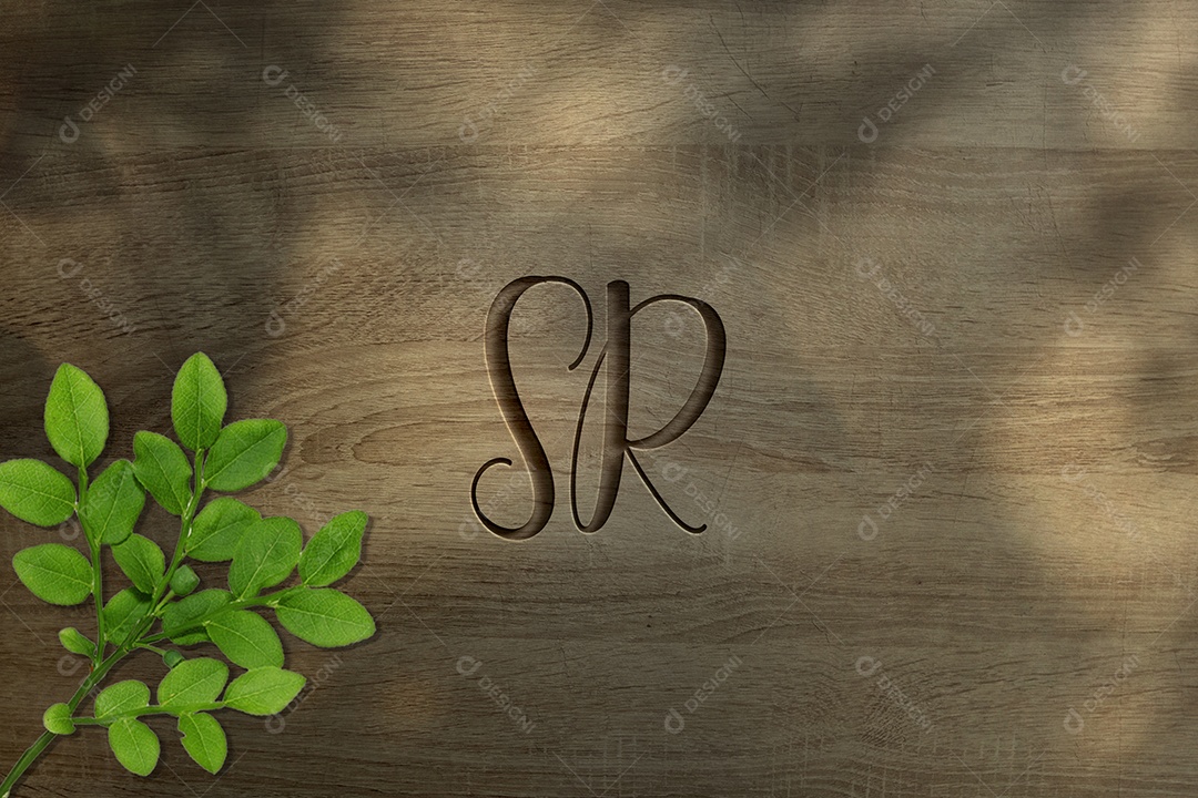 Mockup Logotipo de Empresa PSD Editável