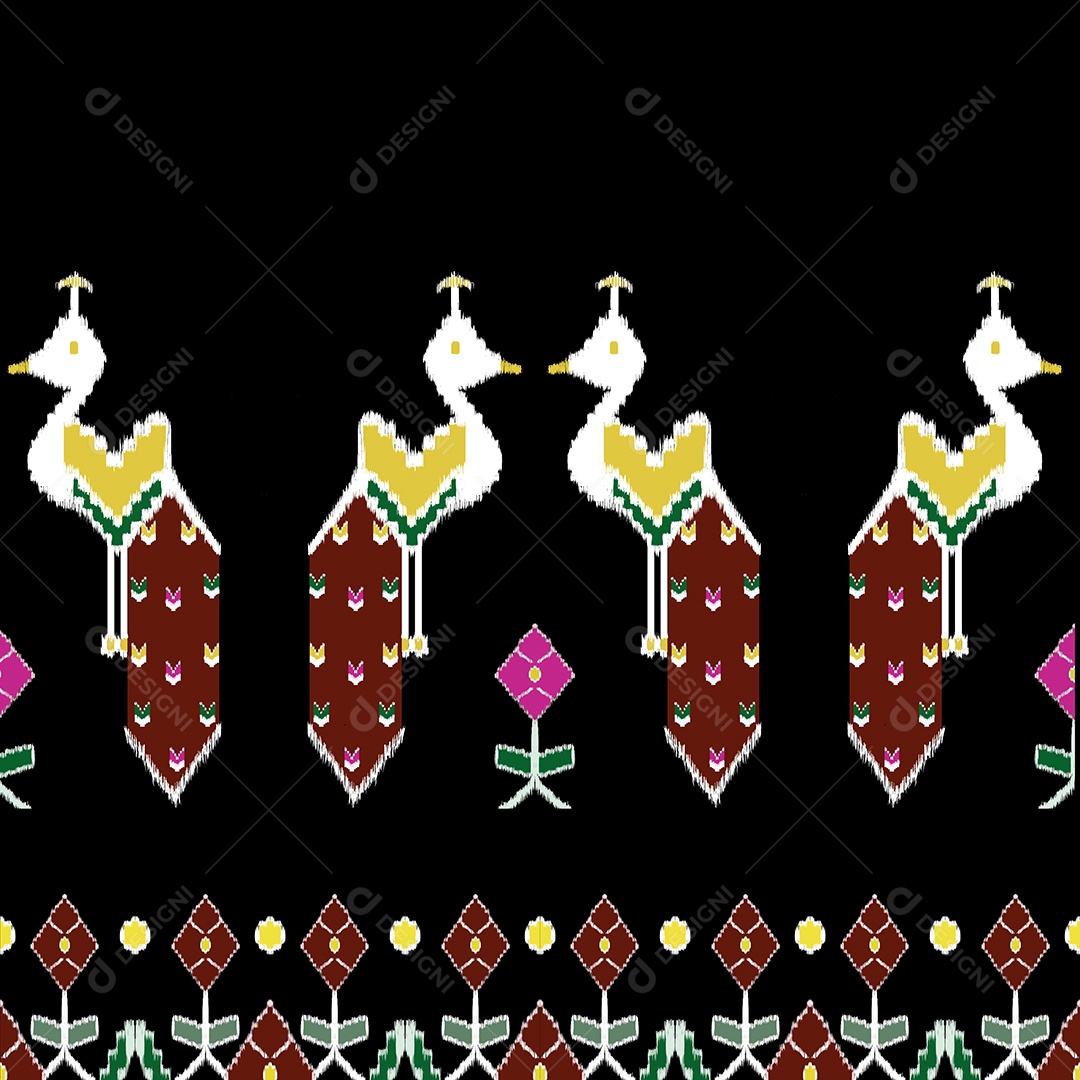 Illustrative and decorative wallpapers