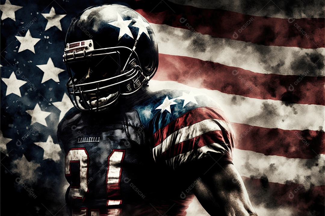 ilustração sobre futebol