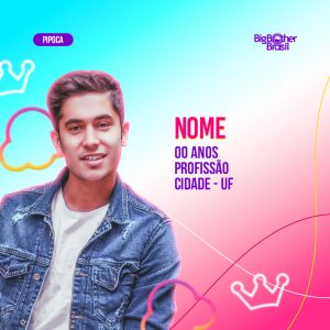 Big Brother Brasil 2023 Reality Show BBB Social Media PSD Editável