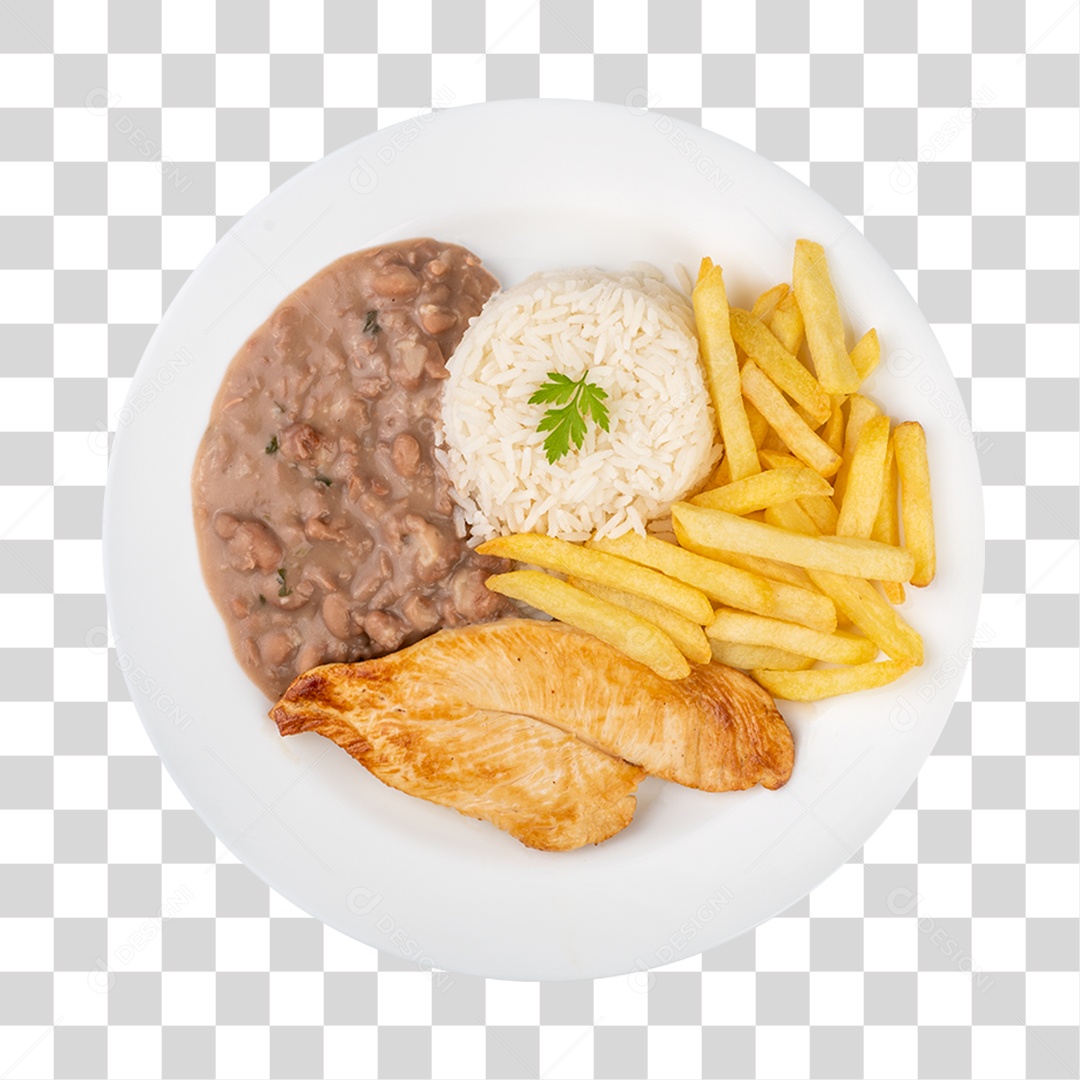 Prato de comida restaurante