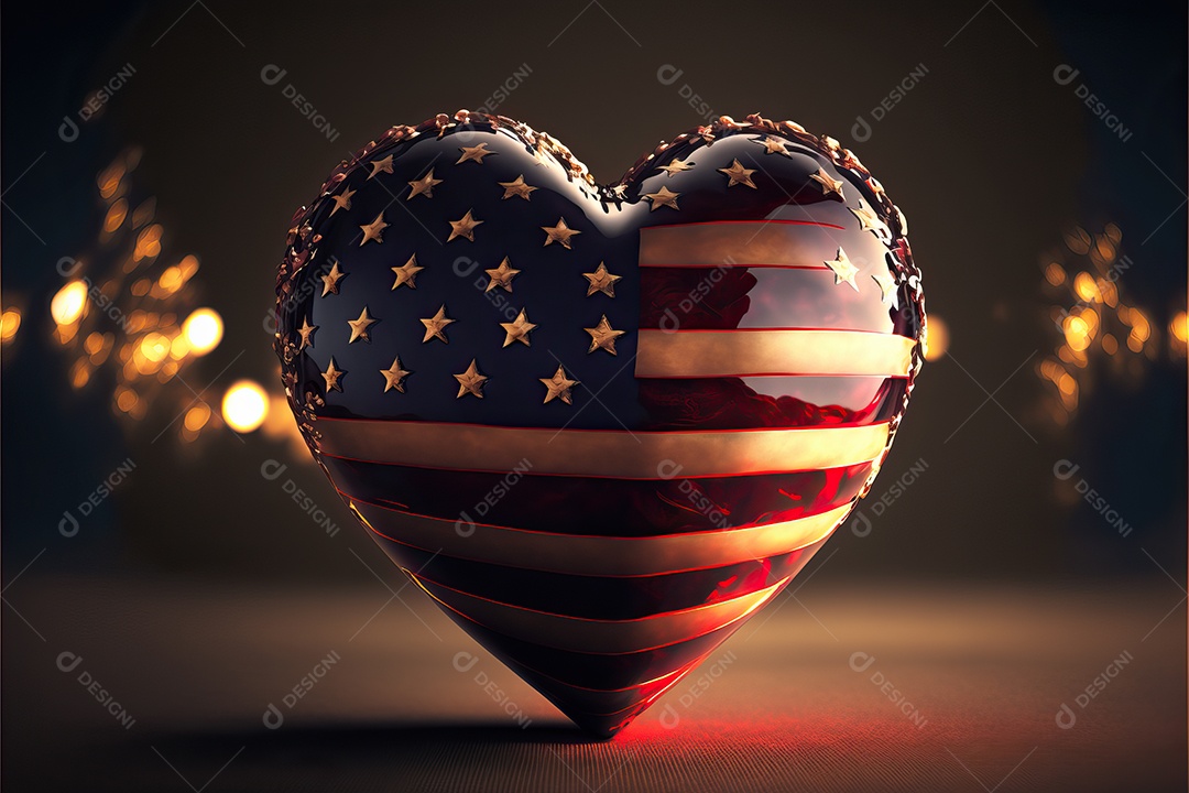 Fundo com ilustração de papel de parede para dia dos namorados