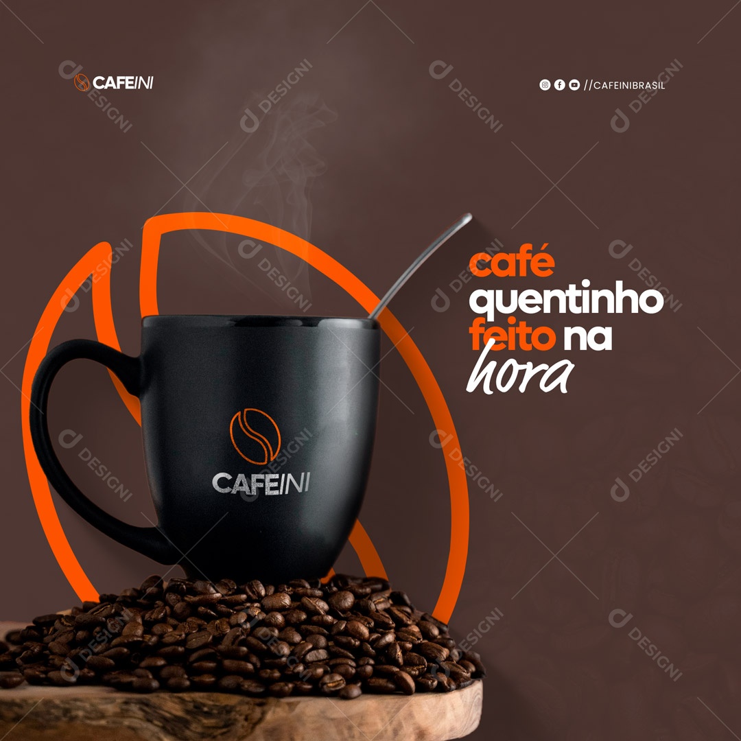 Café Quentinho Feito na Hora