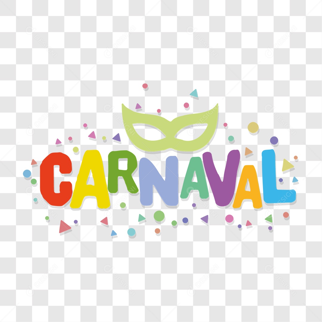 Lettering Carnaval EPS + PNG