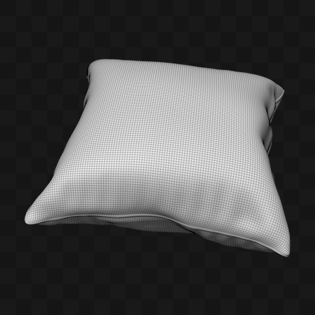 Almofada Simples - Modelo 3D